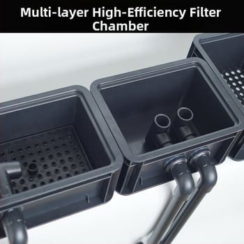 Система за циркулация на водата в езерце с топ филтър, оборотна кутия и капкова кутия — Пластмасова конструкция — Не е внос