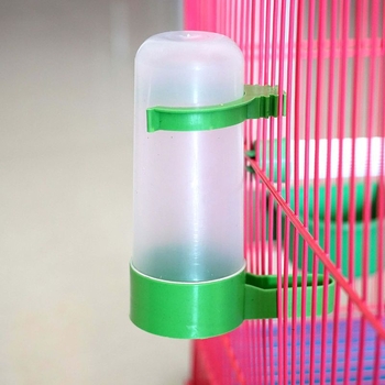 Paukščių vandens dispenseris, plastmasinis, tinkamas akvariumo paukščiams, pusiau automatizuotas vandens tiekimas