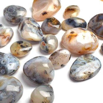 Poliruotas agato dekoratyvinis žvyras akvariumams (Medžiaga: agatas; Stilius: kinietiškas; Pagrindinis naudojimas: dekoracija)