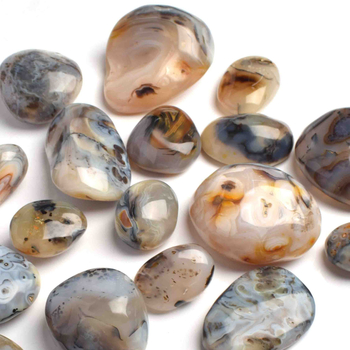 Poliruotas agato dekoratyvinis žvyras akvariumams (Medžiaga: agatas; Stilius: kinietiškas; Pagrindinis naudojimas: dekoracija)