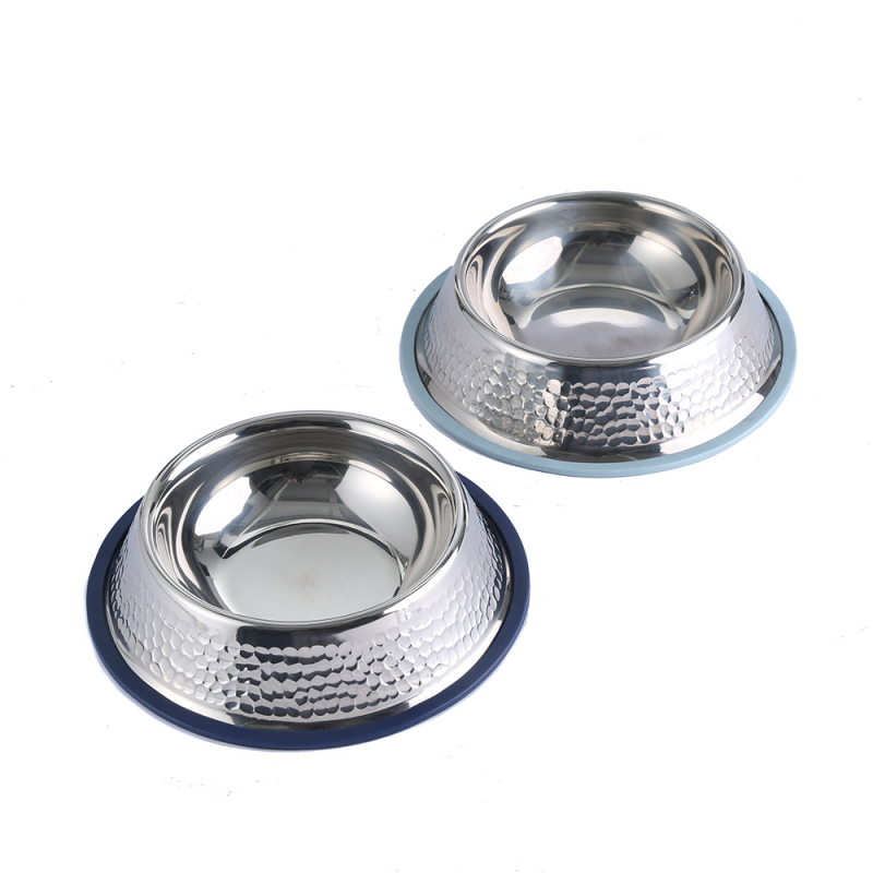 Posuda za ljubimce od nehrđajućeg čelika s dizajnom protiv sklizavanja i prevrtanja, netoksična