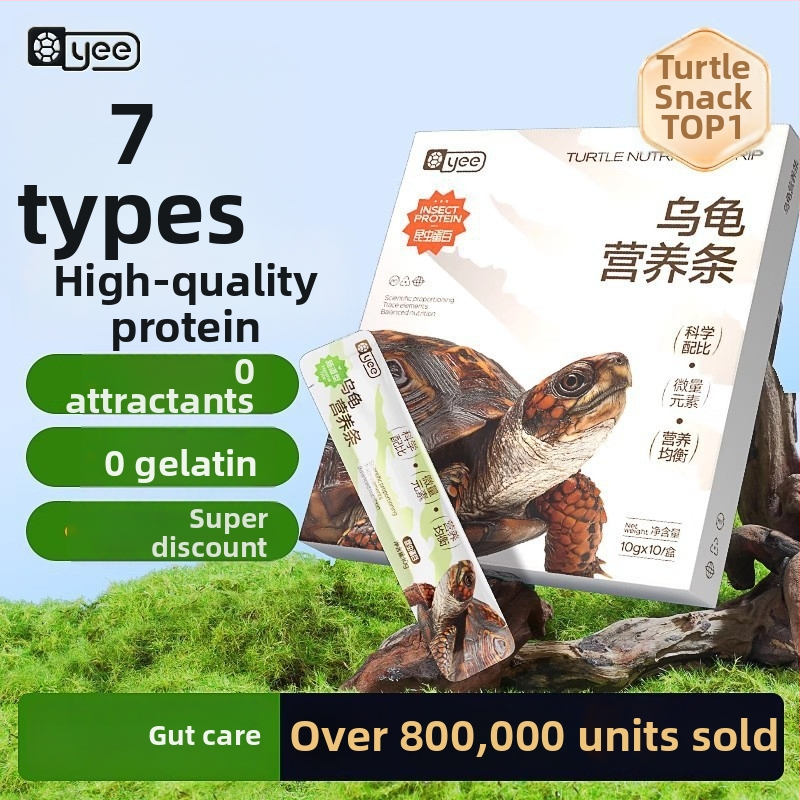 Yee kilpkonna toit – toidubar akvaariumi lemmikloomadele, 150 g, 10-pak