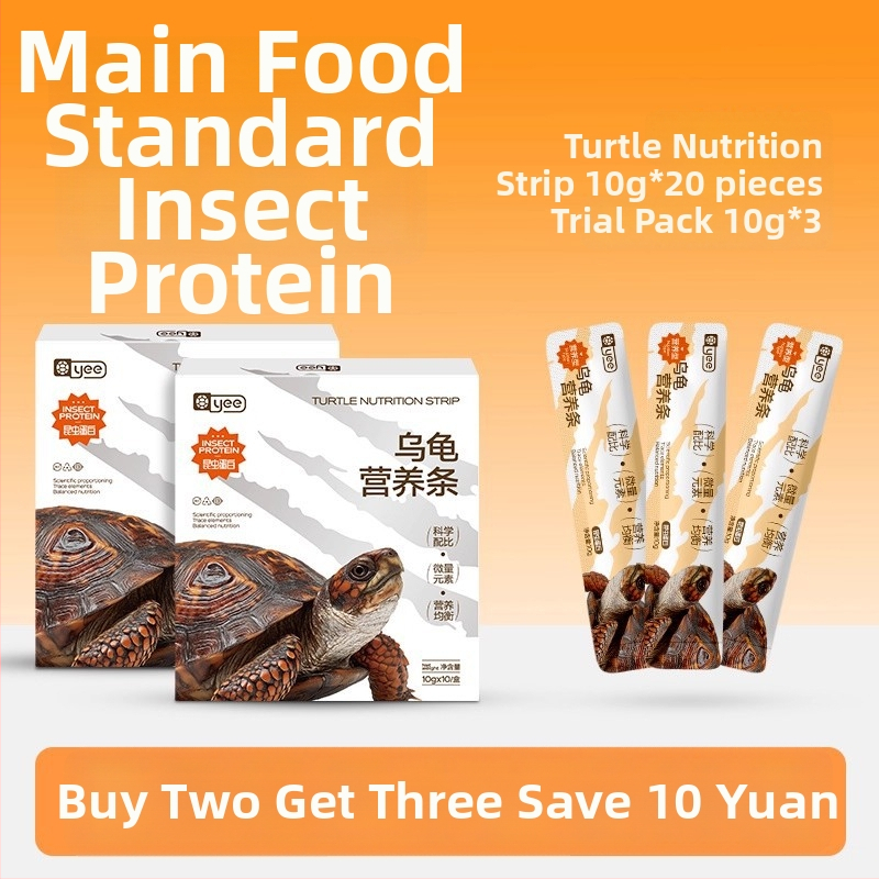 Yee kilpkonna toit – toidubar akvaariumi lemmikloomadele, 150 g, 10-pak