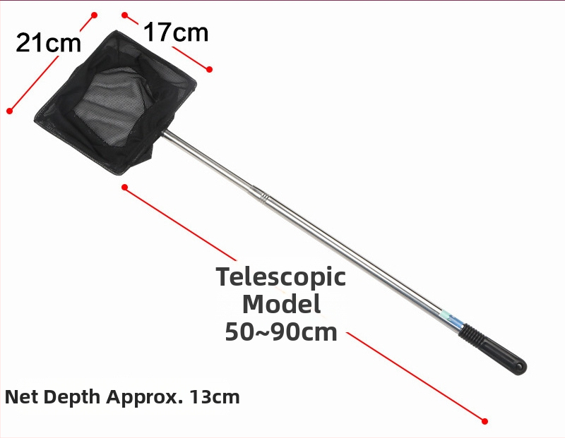 Akvarymo žuvų tinklas, plastmasinis, ženklas Jialu, 0.3 kg, Akvariumo įranga
