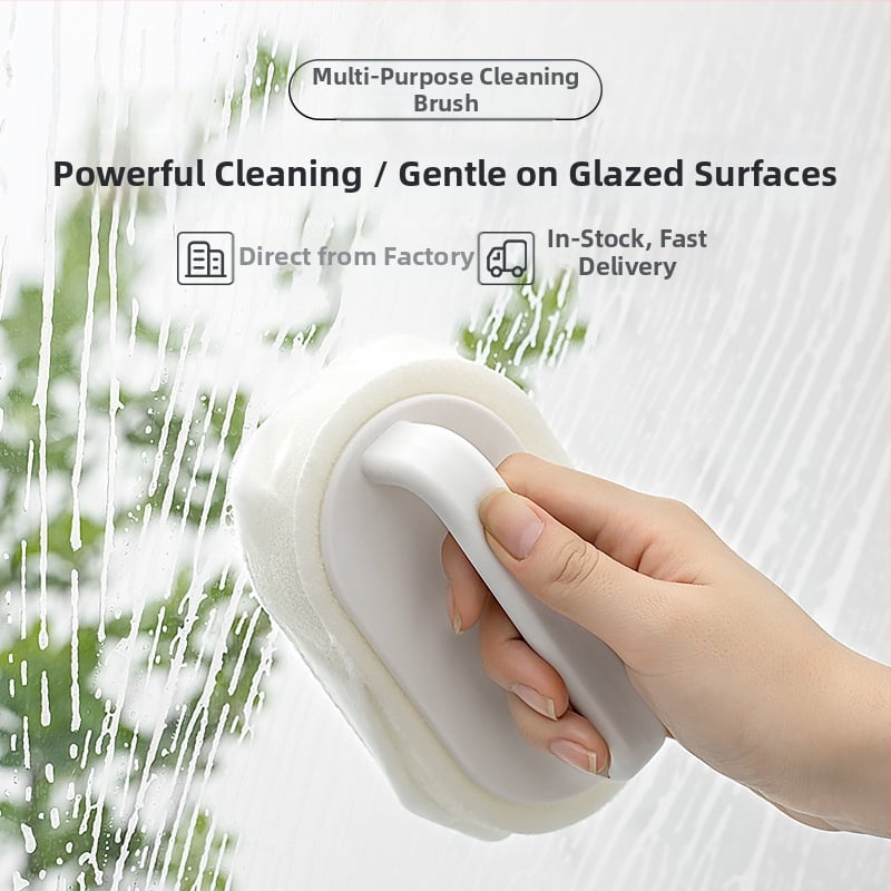 Shell Ridge valymo šepetėlis voniai, daugiafunkcinis, plastmasinis, 70 g