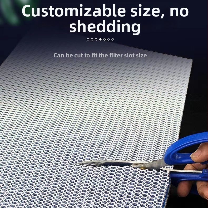 Naypet filtrivatt akvaariumile – ilma liimita, 8D, paksenenud