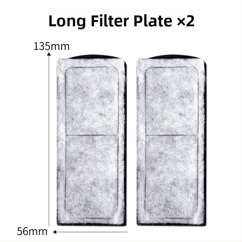 Akvariumo filtras su kriokliu, medvilnės filtras, sieninis tvirtinimas, įmontuota filtravimo dėžutė (0,5 kg)