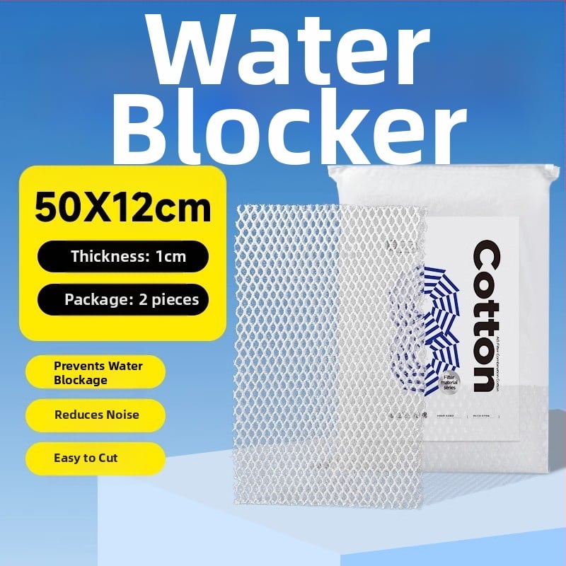 Yee филтърна памучна материя за аквариум – висока плътност, висока пропускливост, измиваема, изрязва се по размер; Материал: филтърна памучна материя; Тегло: 1 кг