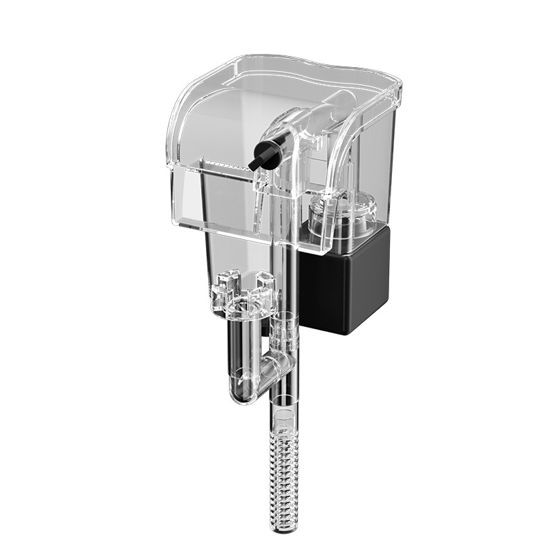 Аквариумен филтър Crazy Waterweed — 3-в-1 система филтрация, стенен водопад, кислородиране и циркулация за сладководни риби