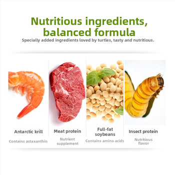 Kilpkonna toit — granuleeritud tüüp, bränd Deera/Bailjia, kategooria: akvaariumi koduloomatoit