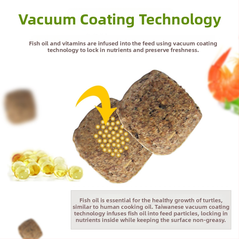 Kornjaču barība — graudaina forma, zīmols Deera/Bailjia, kategorija: akvārija mājdzīvnieku barība