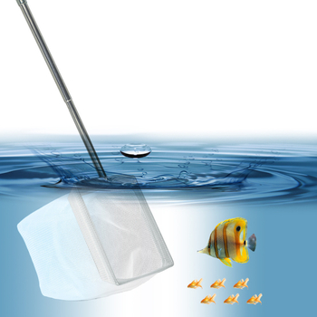 Телескопична мрежа за аквариум от неръждаема стомана — 0,5 кг, Аквариумно оборудване