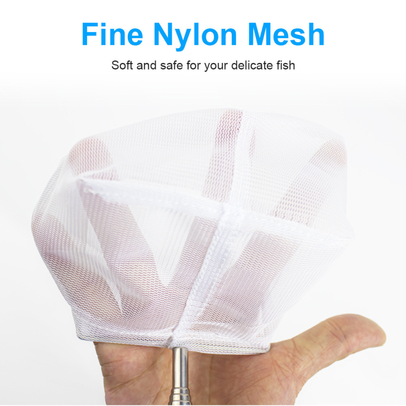 Телескопична мрежа за аквариум от неръждаема стомана — 0,5 кг, Аквариумно оборудване