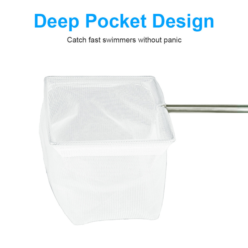 Телескопична мрежа за аквариум от неръждаема стомана — 0,5 кг, Аквариумно оборудване