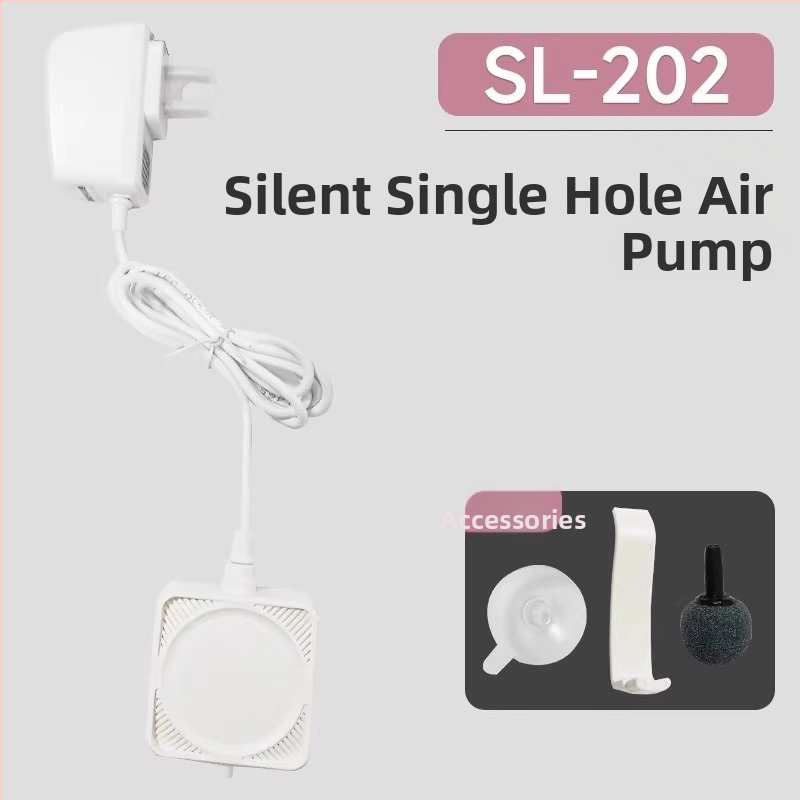 Akvosorės siurblys akvariumui, kompaktiškas, itin tylus, su vienu išleidimo anga, prekinis ženklas Hundreds of years of flowers, neimportuotas