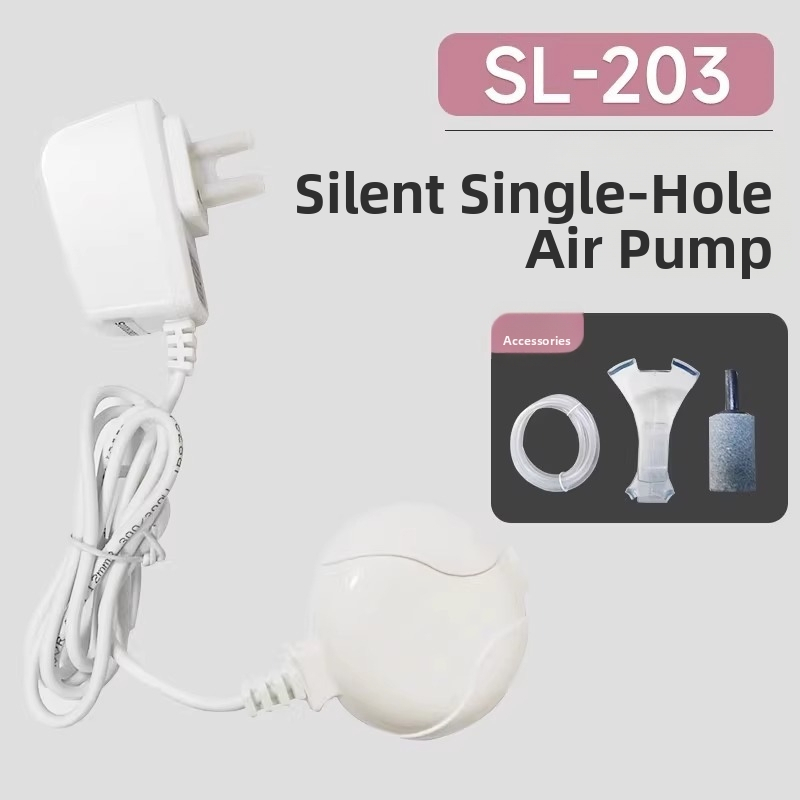 Akvosorės siurblys akvariumui, kompaktiškas, itin tylus, su vienu išleidimo anga, prekinis ženklas Hundreds of years of flowers, neimportuotas