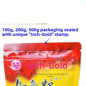 Granuleeritud kilpkonnatoit - veekasvatajate lemmikloomad - mitte imporditud