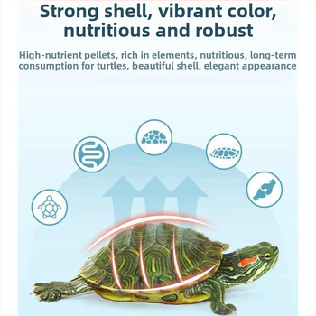 Granuleeritud kilpkonnatoit - veekasvatajate lemmikloomad - mitte imporditud