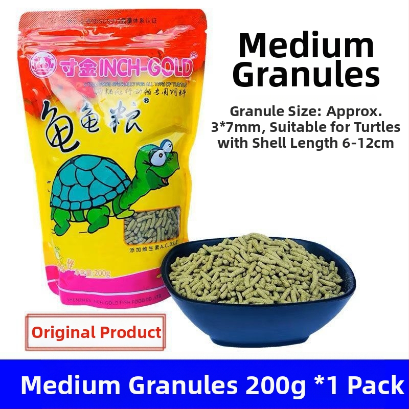 Granuleeritud kilpkonnatoit - veekasvatajate lemmikloomad - mitte imporditud