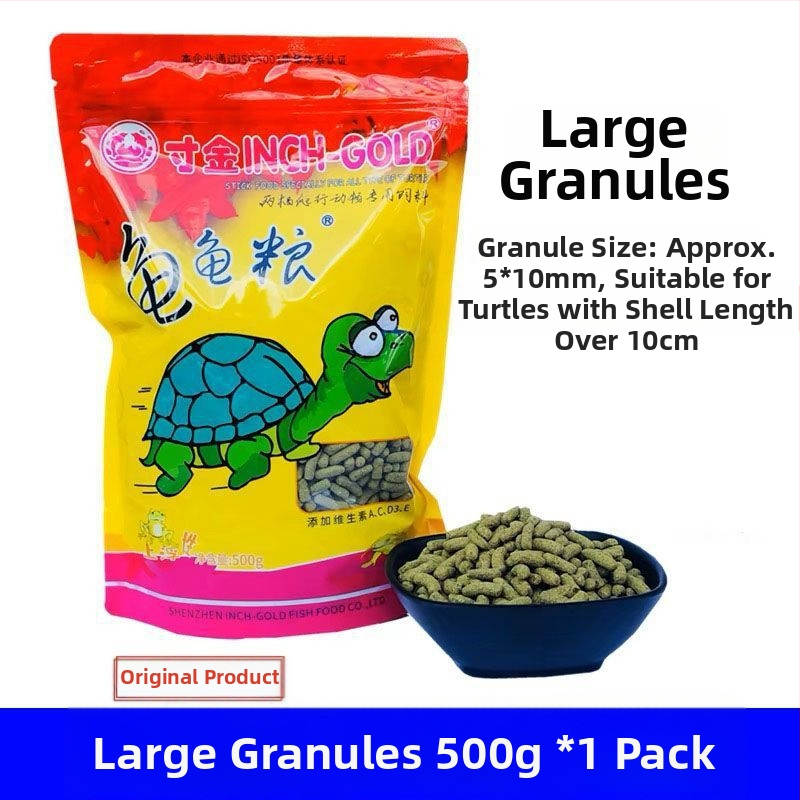 Granuleeritud kilpkonnatoit - veekasvatajate lemmikloomad - mitte imporditud