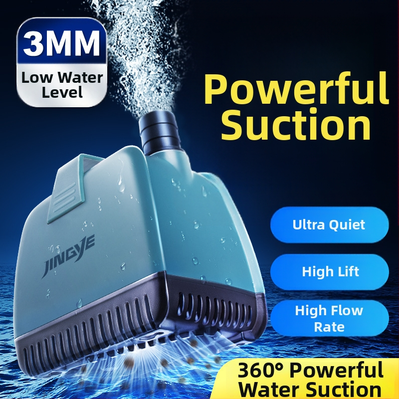 Panardinamas akvariumo siurblys – filtravimas ir cirkuliacija, plastinės konstrukcijos, Jingye
