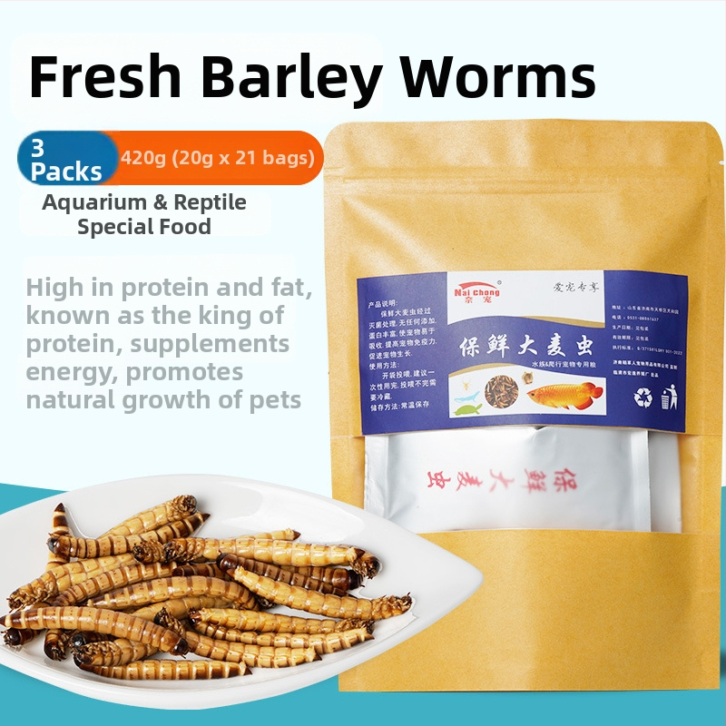 Nai chong kuivatatud putukad – akvaariumi lemmikloomade toit