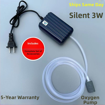 Akvariumo deguonies siurblys, ultra tylus, deguonies generatorius namų naudojimui