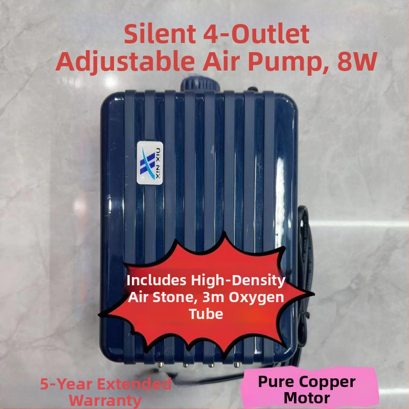 Akvariumo deguonies siurblys, ultra tylus, deguonies generatorius namų naudojimui