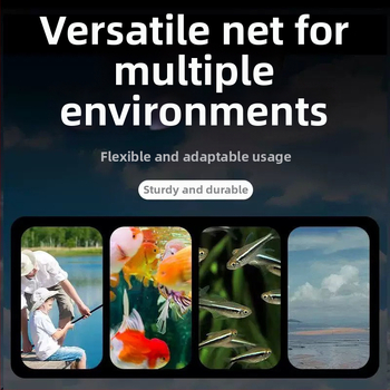 Akvariumui nailoninis teleskopinis tinklas žuvims – Naichong, tinklas akvariumo įrangai