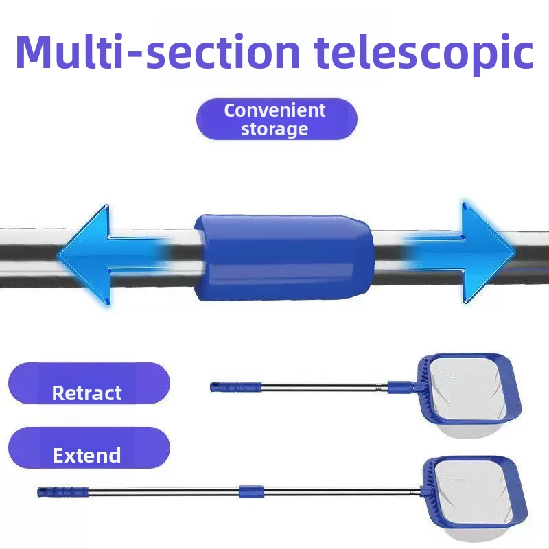 Akvariumui nailoninis teleskopinis tinklas žuvims – Naichong, tinklas akvariumo įrangai