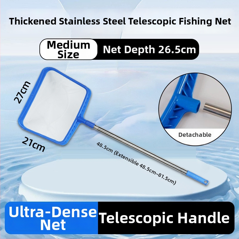 Akvariumui nailoninis teleskopinis tinklas žuvims – Naichong, tinklas akvariumo įrangai