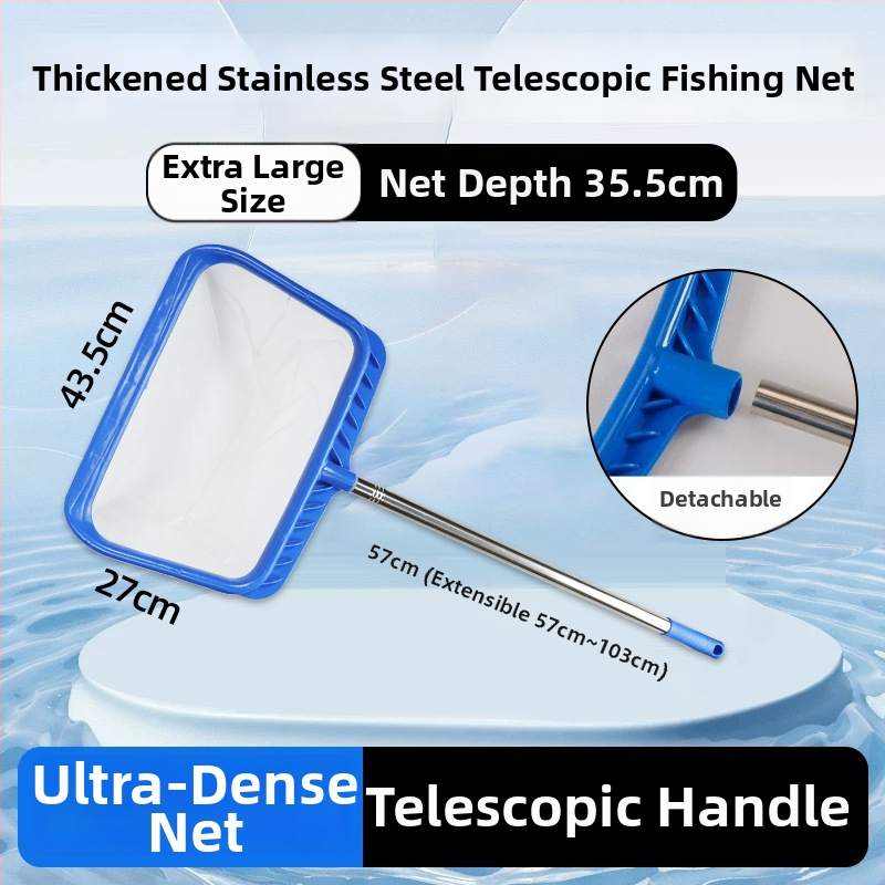 Akvariumui nailoninis teleskopinis tinklas žuvims – Naichong, tinklas akvariumo įrangai