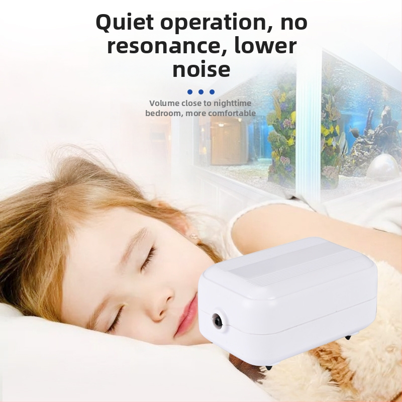 Oksügenipump akvaariumile – erakordselt vaikne, koduseks kasutamiseks oksügenaator, OEM-valmis, kohalik tootmine