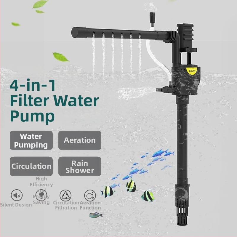 Υποβρύχια αντλία για ενυδρείο: κυκλοφορία νερού, φιλτράρισμα και οξυγονισμός, αθόρυβη λειτουργία