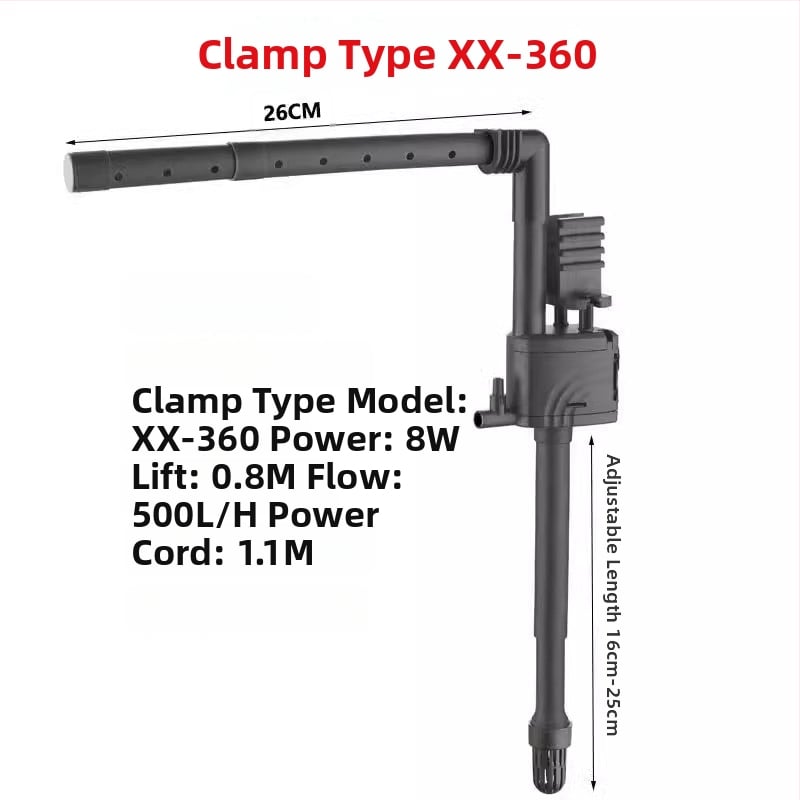 Υποβρύχια αντλία για ενυδρείο: κυκλοφορία νερού, φιλτράρισμα και οξυγονισμός, αθόρυβη λειτουργία