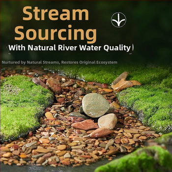 Smiltakmetis upės smėlio akvariumui, natūralus apačioje substratas, kraštovaizdžio dekoras, 1,5 kg, kilmė Shandong