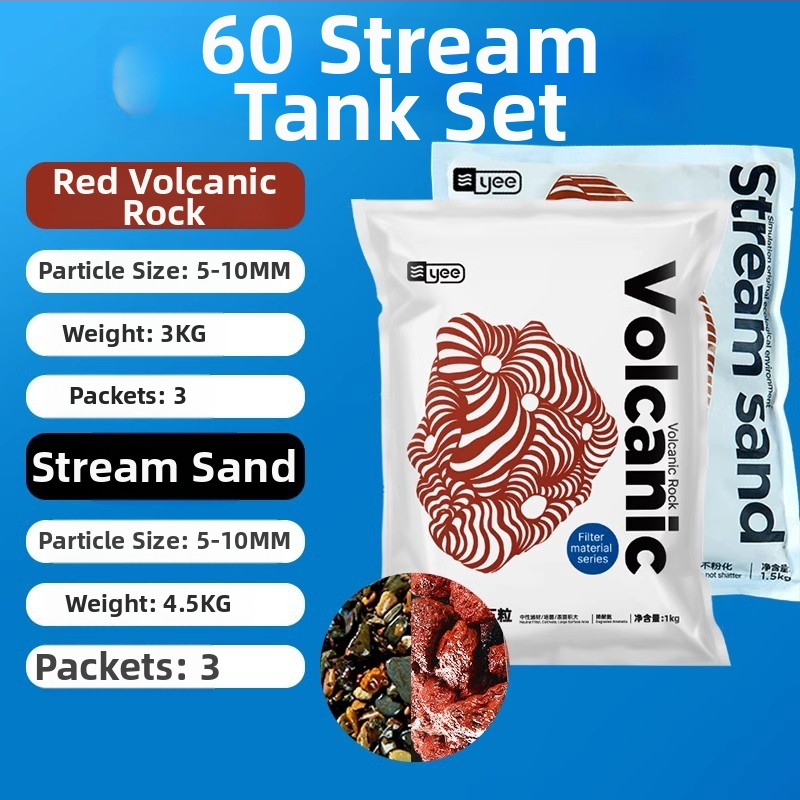 Smiltakmetis upės smėlio akvariumui, natūralus apačioje substratas, kraštovaizdžio dekoras, 1,5 kg, kilmė Shandong