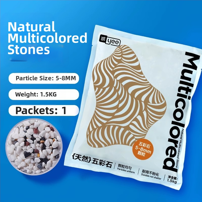 Smiltakmetis upės smėlio akvariumui, natūralus apačioje substratas, kraštovaizdžio dekoras, 1,5 kg, kilmė Shandong
