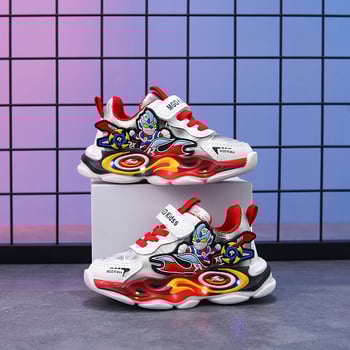 2025 Új stílusú, világító gyermek sportcipők, fiúcipők, világító cipők, kisgyermek cipők, 3D sztereoszkopikus