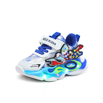 2025 Új stílusú, világító gyermek sportcipők, fiúcipők, világító cipők, kisgyermek cipők, 3D sztereoszkopikus