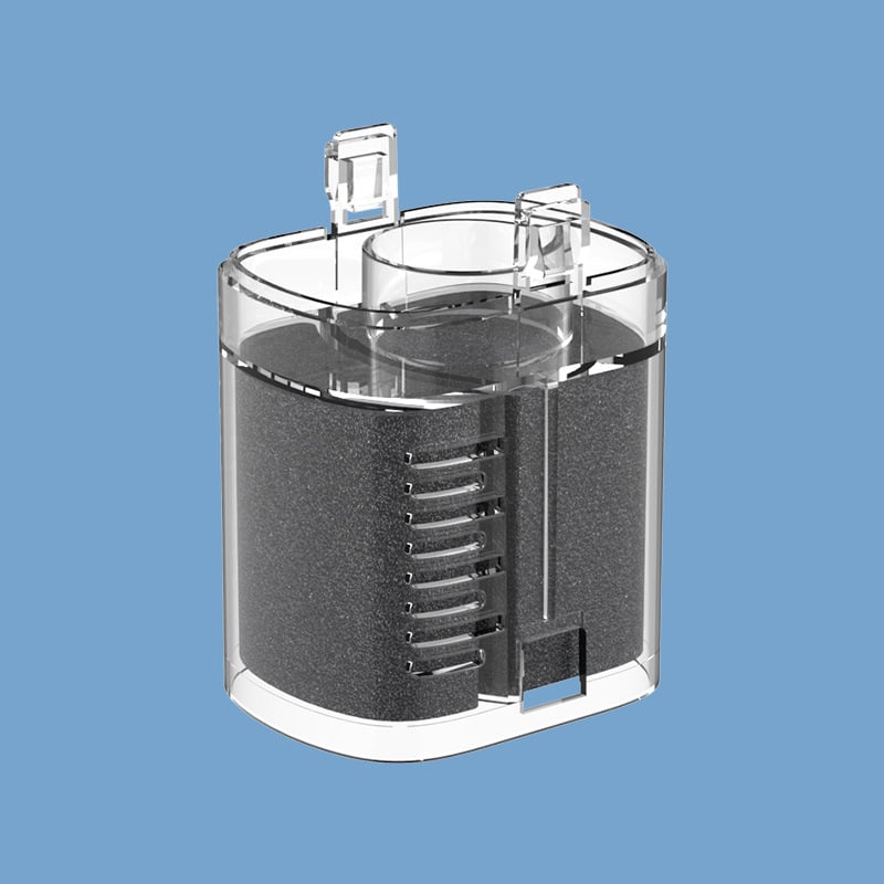 Berkele įmontuotas filtravimo siurblys akvariumui – 3-in-1 cirkuliuojantis vandens siurblys, plastikas, svoris 230–528 g