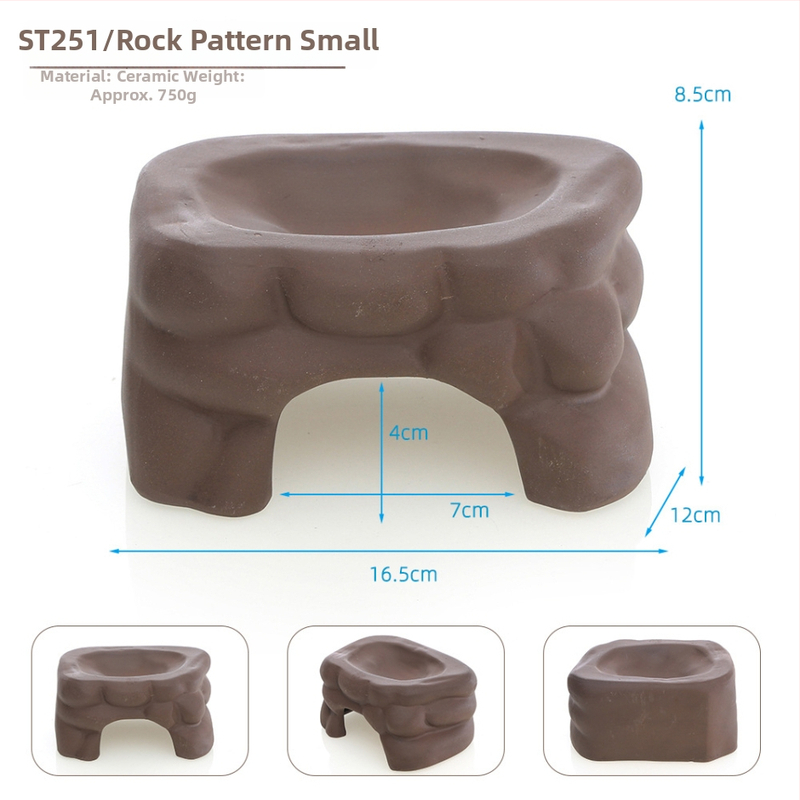Keraminė vėžlio dekoratyvinė skulptūra, Fish Family prekinis ženklas, namų dekorui