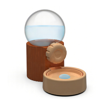 Αυτόματη ταΐστρα για κατοικίδια και μπολ νερού με διαφανή φυσαλίδα, σχέδιο κρεμαστής κασέτας κλουβιού, μεγάλη χωρητικότητα (Υλικό: Πλαστικό; Προέλευση: Zhejiang; Συνολικό σετ αυτόματης σίτισης: Ναι; Συσκευασία: 36 τεμάχια; Κατηγορία: Είδη διατροφής κατοικί