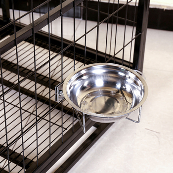 Ταΐστία κατοικίδιων από ανοξείδωτο ατσάλι για σκύλους και γάτες, ανθεκτική, αντιολισθητική, κρεμαστή σχεδίαση — Love Pet Tribe