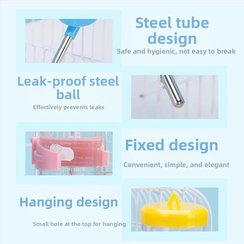 Plastikust veepudel väikeste lemmikloomade jaoks — Hangge, mitteimporditud, sobib akvaariumitele