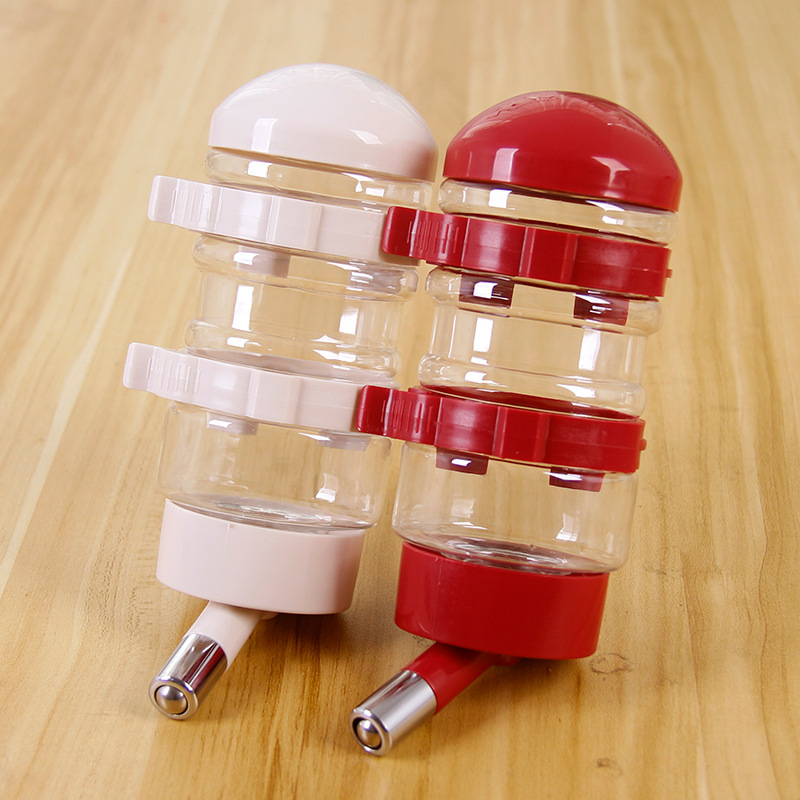 Αυτόματος διανομέας νερού για σκύλους και γάτες, κρεμαστό δοχείο με στρογγυλό στόμιο από ανοξείδωτο χάλυβα, μάρκα LXGPET