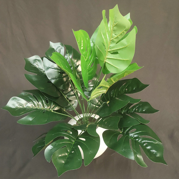 Mesterséges virág növény teknősbéka hátú levelekkel – DIY dekoráció esküvőre és otthonra