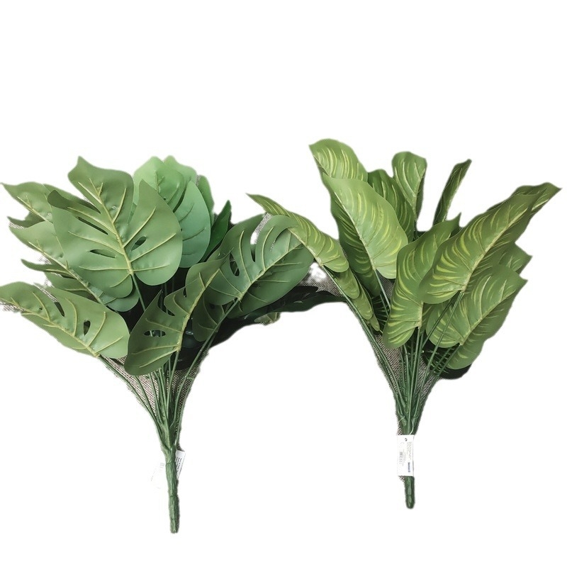 Mesterséges virág növény teknősbéka hátú levelekkel – DIY dekoráció esküvőre és otthonra