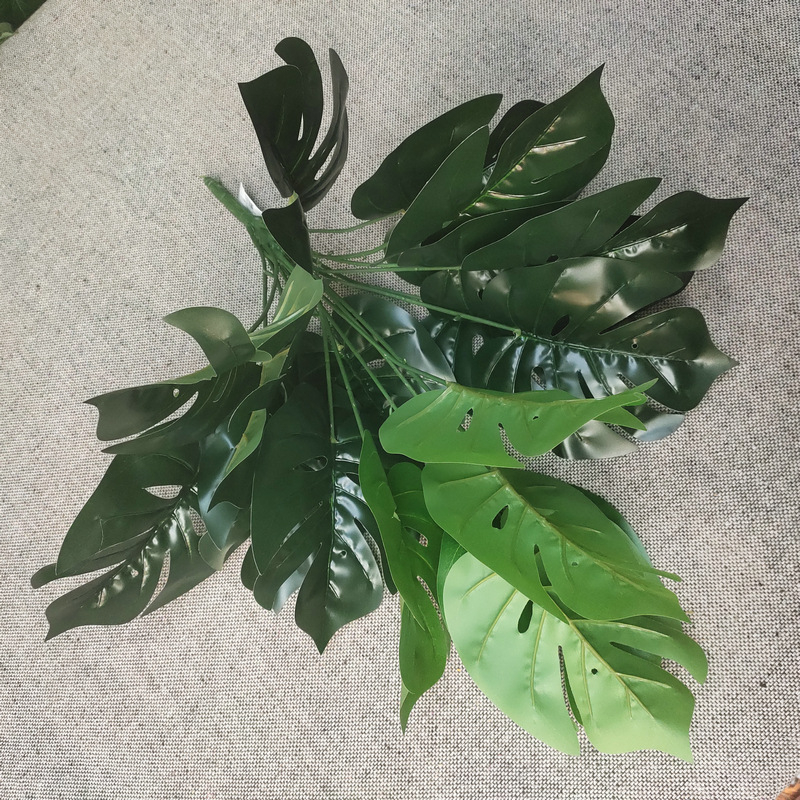 Mesterséges virág növény teknősbéka hátú levelekkel – DIY dekoráció esküvőre és otthonra