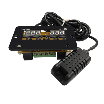 Дигитален контролер за температура и влажност за инкубация, модел W1013, цифров дисплей, диапазон -20℃ до 80℃, HUATUO